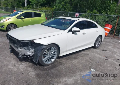2019 Mercedes-Benz Cls 450 из США, поврежденный, VIN WDD2J5JB2KA038108